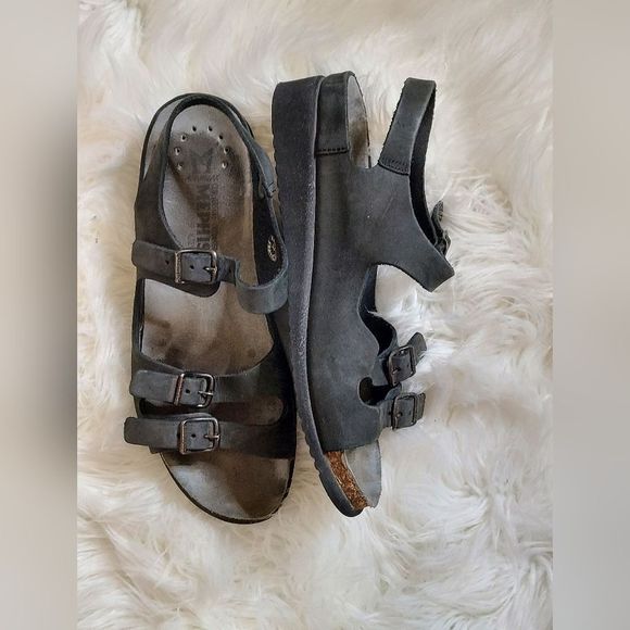 Mephisto Women's Pricila Slingback Sandal - Leather Walking Shoes With 1.5" Heel